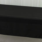 Polyester Tablecloth 60"Ã—84" Black â€“ Rectangle, Washable & Wrinkle - Resistant, Perfect for Parties - Bell Racket Store