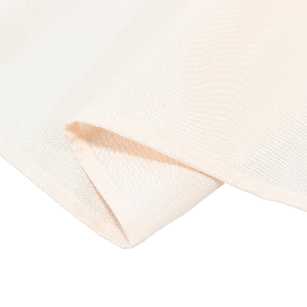 Polyester Tablecloth 60"Ã—84" Blush â€“ Rectangle, Washable & Wrinkle - Resistant, Perfect for Parties - Bell Racket Store