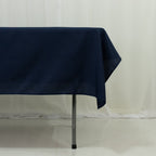 Polyester Tablecloth 60"Ã—84" Navy Blue â€“ Rectangle, Washable & Wrinkle - Resistant, Perfect for Parties - Bell Racket Store