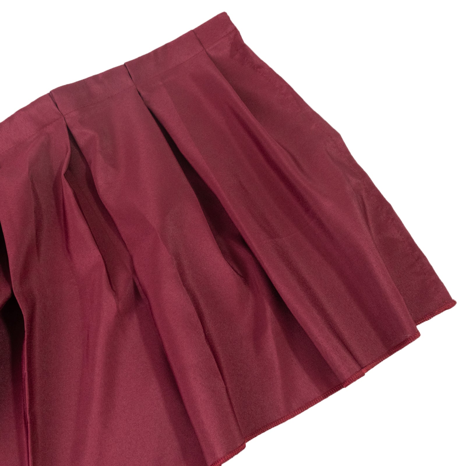 Portable Stage Skirt Burgundy Polyester Platform Skirting Cloth for Events, Performances & Wedding Staging - 16"x10ft - Bell Racket Store
