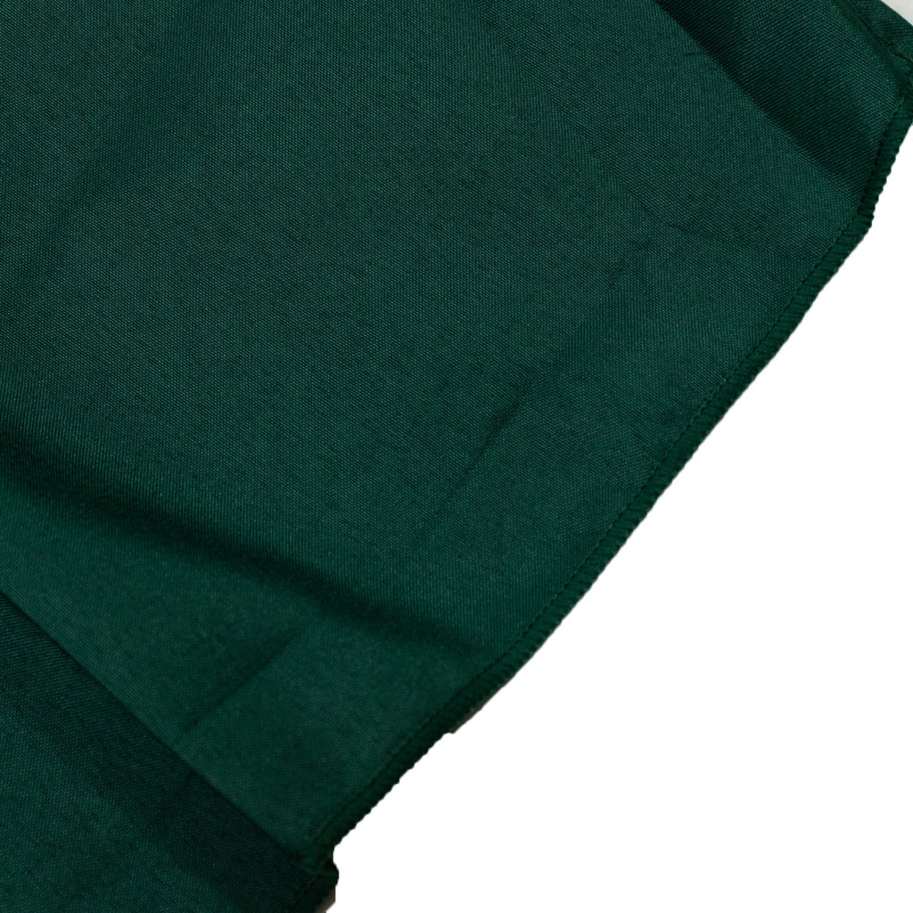 Portable Stage Skirt Hunter Emerald Green Polyester Platform Skirting Cloth for Events, Performances & Wedding Staging - 36"x20ft - Bell Racket Store