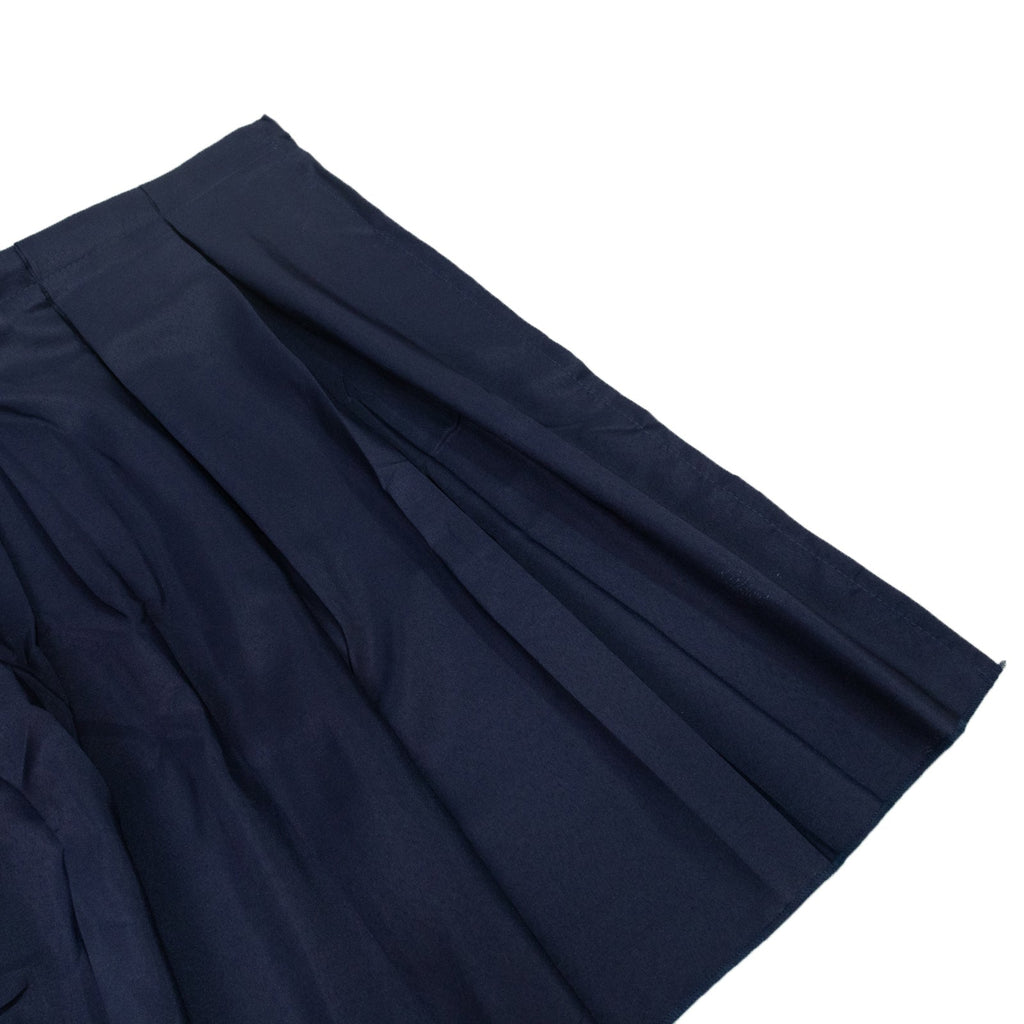 Portable Stage Skirt Navy Blue Polyester Platform Skirting Cloth for Events, Performances & Wedding Staging - 24"x20ft - Bell Racket Store