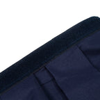 Portable Stage Skirt Navy Blue Polyester Platform Skirting Cloth for Events, Performances & Wedding Staging - 24"x20ft - Bell Racket Store
