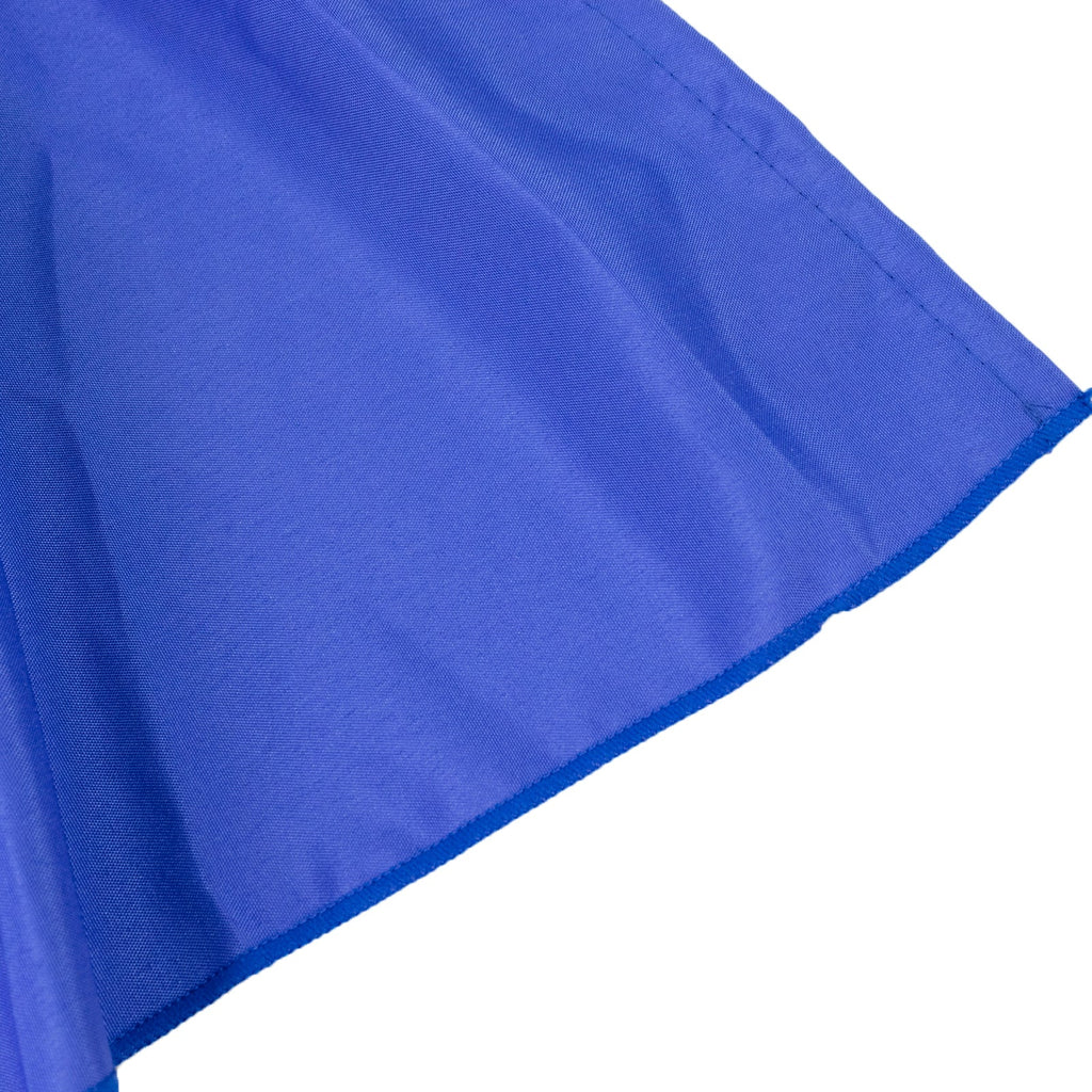 Portable Stage Skirt Royal Blue Polyester Platform Skirting Cloth for Events, Performances & Wedding Staging - 16"x10ft - Bell Racket Store