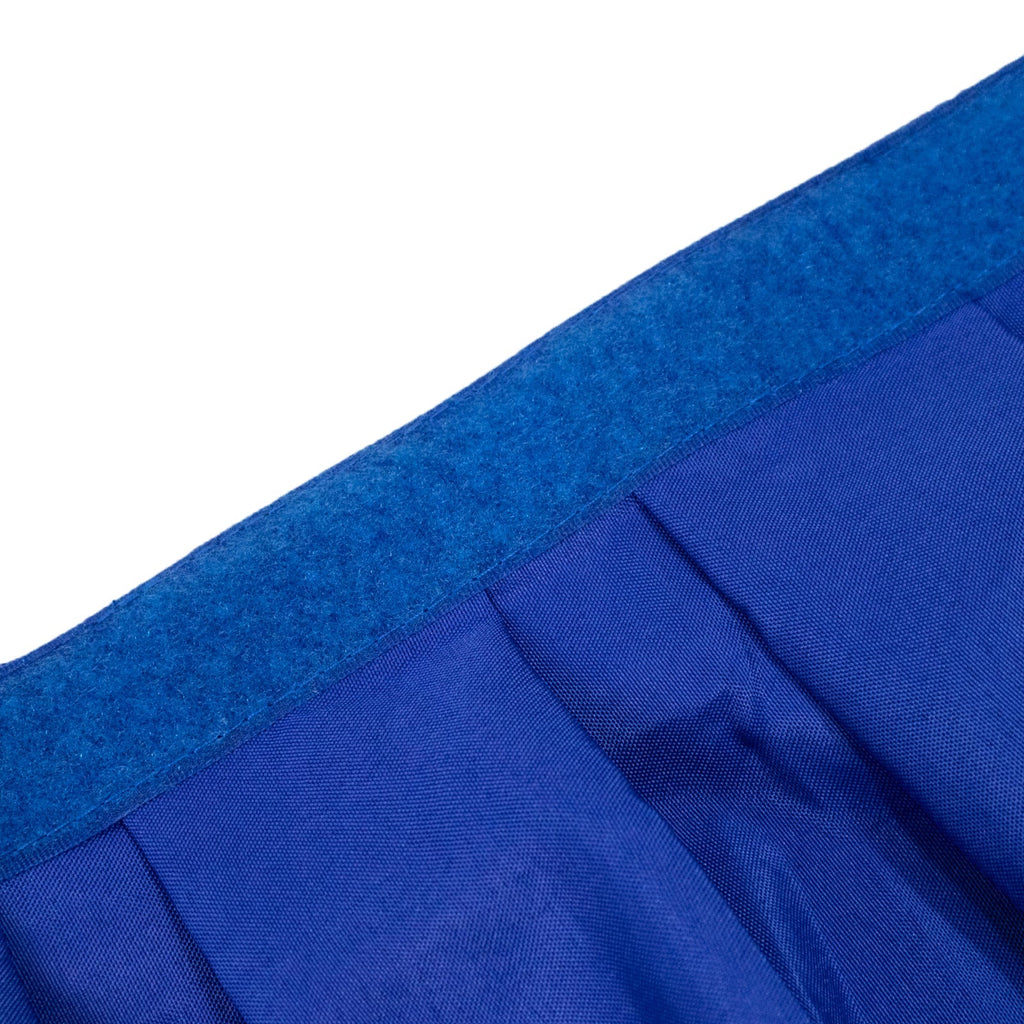 Portable Stage Skirt Royal Blue Polyester Platform Skirting Cloth for Events, Performances & Wedding Staging - 24"x20ft - Bell Racket Store