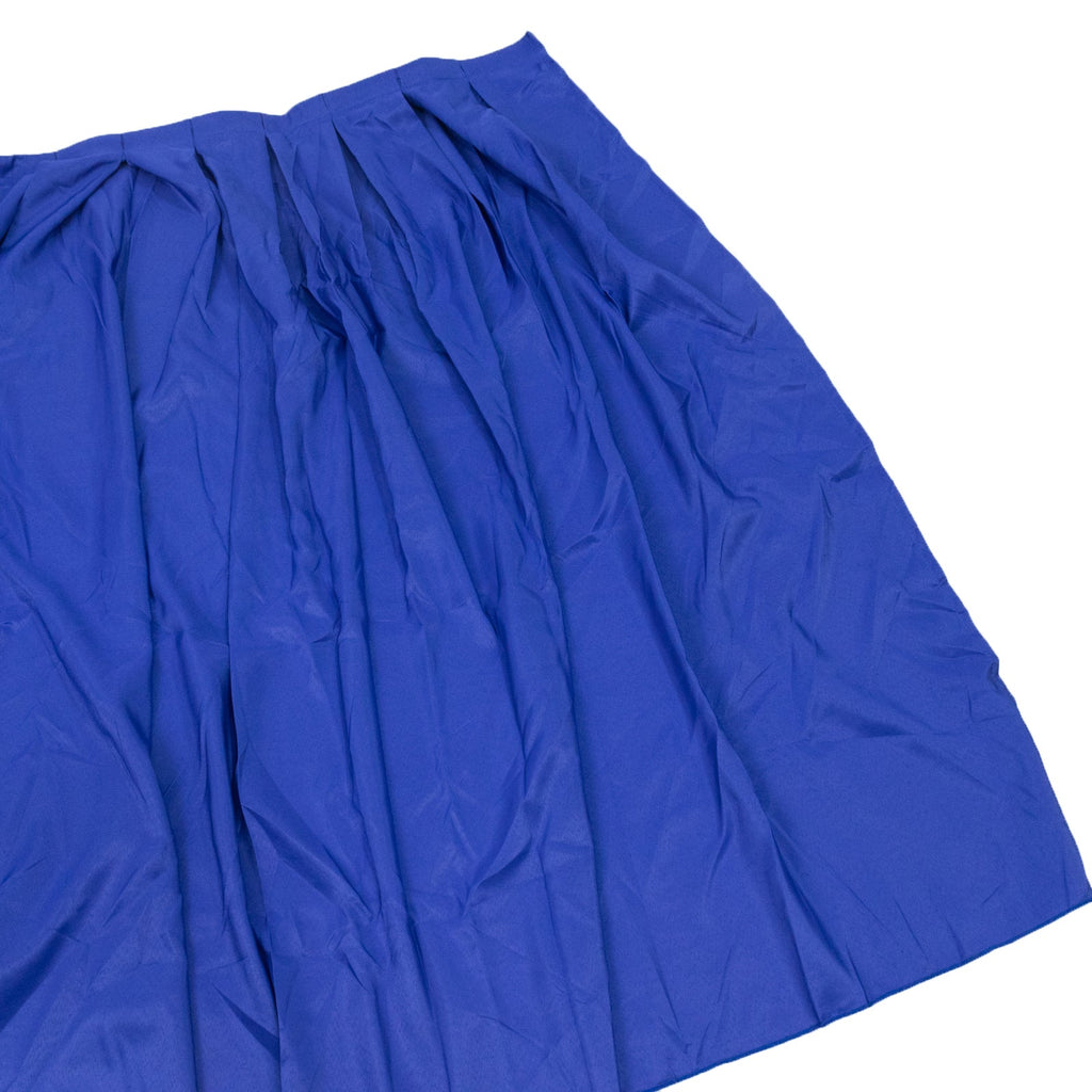 Portable Stage Skirt Royal Blue Polyester Platform Skirting Cloth for Events, Performances & Wedding Staging - 48"x20ft - Bell Racket Store