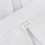 Portable Stage Skirt White Polyester Platform Skirting Cloth for Events, Performances & Wedding Staging - 16"x10ft - Bell Racket Store