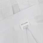 Portable Stage Skirt White Polyester Platform Skirting Cloth for Events, Performances & Wedding Staging - 24"x20ft - Bell Racket Store