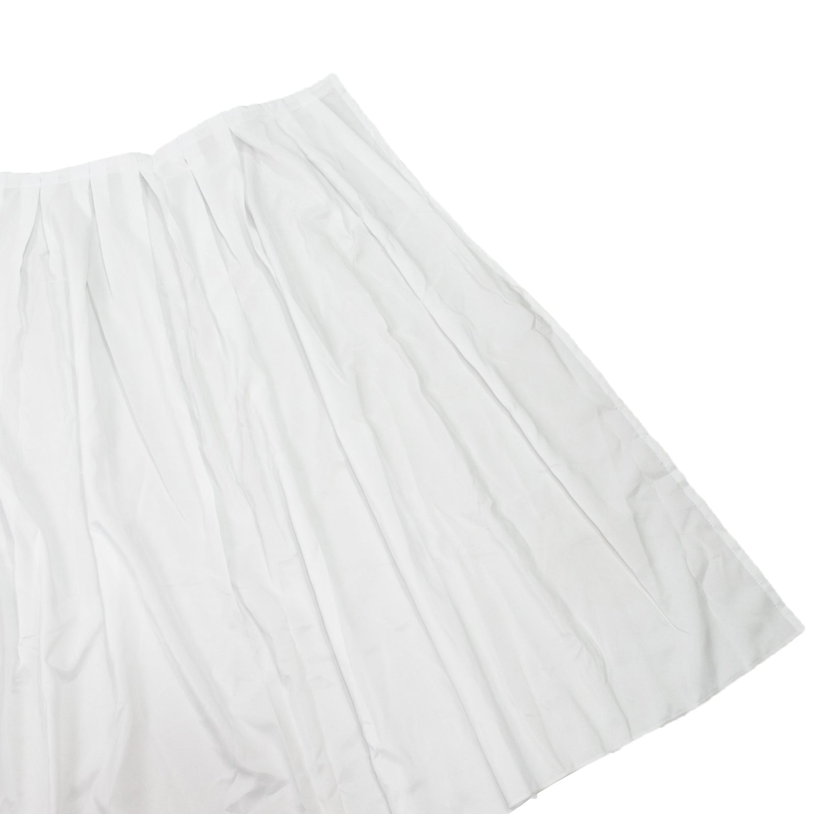 Portable Stage Skirt White Polyester Platform Skirting Cloth for Events, Performances & Wedding Staging - 48"x20ft - Bell Racket Store