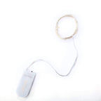 20 LED Micro Fairy String Lights Starry Bright Design Warm White - Battery Operated Party Accent 90"