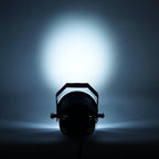 10W White 62 LED Stage Backdrop Uplight, Bright Strobe Spotlight With Brackets