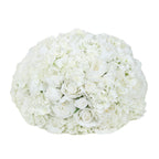 Pre - Arranged Silk Rose Wedding Centerpiece, Ivory Artificial Rose Flower Balls Arrangement Table Decor - 20" - Bell Racket Store