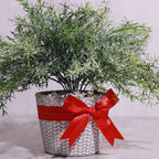 50 Pcs 10" Red Pre Tied Ribbon Bows, Satin Ribbon With Gold Foil Lining For Gift Basket and Party Favors Decor