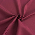Premium Polyester 90"x132" Rectangle Tablecloth Burgundy - Seamless 220GSM Stain-Resistant Table Cover
