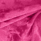 Premium Crushed Velvet 12"x108" Table Runner Fuchsia - Soft & Wrinkle - Resistant Table Linen - Bell Racket Store