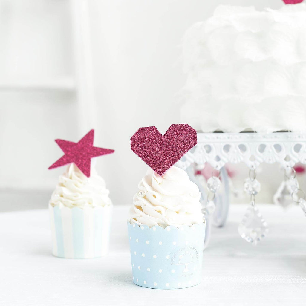 10 Pack 12"x10" Self-Adhesive Glitter DIY Craft Foam Sheets Hot Pink