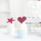 10 Pack 12"x10" Self-Adhesive Glitter DIY Craft Foam Sheets Hot Pink