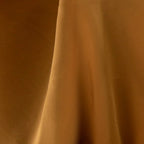 Premium Polyester 108" Round Tablecloth Gold - Wrinkle - Resistant 220GSM Table Cover for Weddings & Events - Bell Racket Store