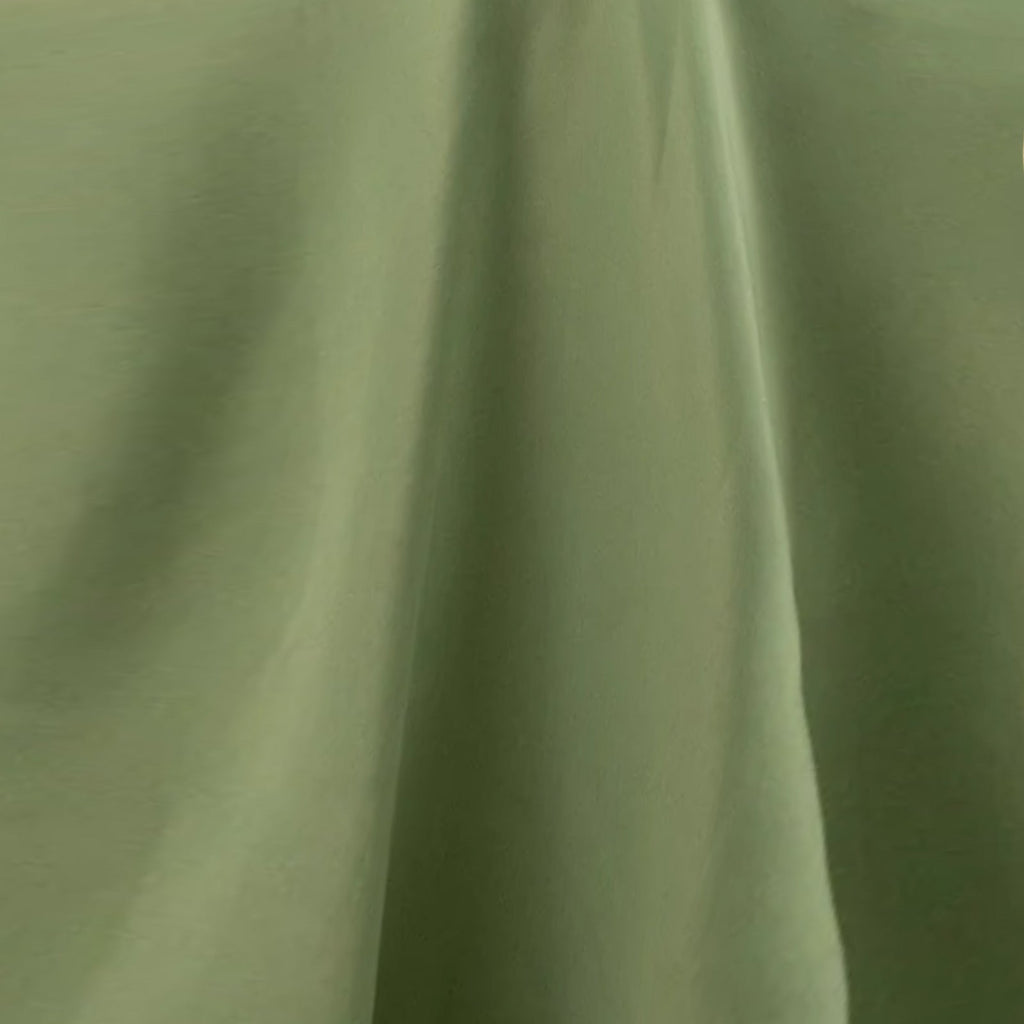 Premium Polyester 108" Round Tablecloth Sage Green - Wrinkle - Resistant 220GSM Table Cover - Bell Racket Store