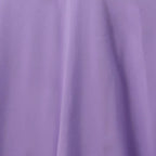 Premium Polyester 120" Round Tablecloth Lavender Lilac - Seamless 220GSM Wrinkle - Resistant Table Cover - Bell Racket Store