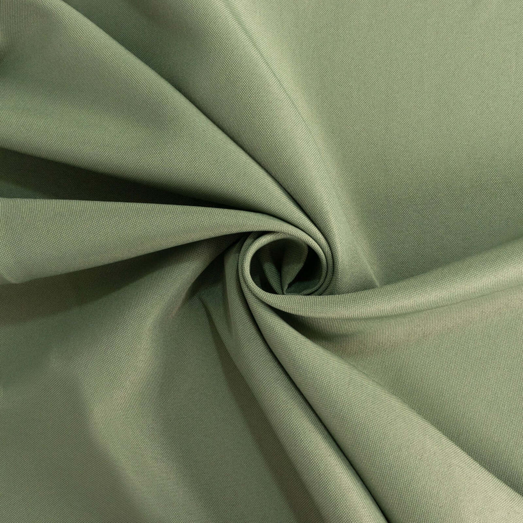 Premium Polyester 132" Round Tablecloth Dusty Sage Green - Seamless 220GSM Wrinkle - Resistant Table Cover - Bell Racket Store