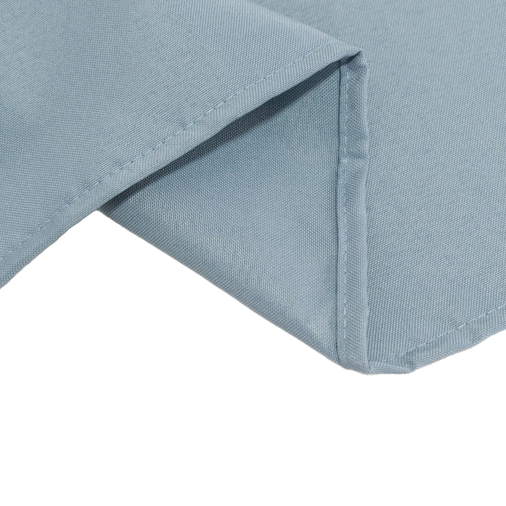 Premium Polyester 54"x54" Square Tablecloth Dusty Blue - Stain and Wrinkle - Resistant 220GSM Table Cover - Bell Racket Store