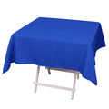 Premium Polyester 54"x54" Square Tablecloth Royal Blue - Stain and Wrinkle-Resistant 220GSM Table Cover