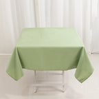 Premium Polyester 54"x54" Square Tablecloth Sage Green - Stain and Wrinkle - Resistant 220GSM Table Cover - Bell Racket Store