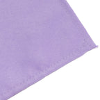 Premium Polyester 54"x54" Table Overlay Square Tablecloth Lavender Lilac - Stain and Wrinkle - Resistant 220GSM Table Topper - Bell Racket Store