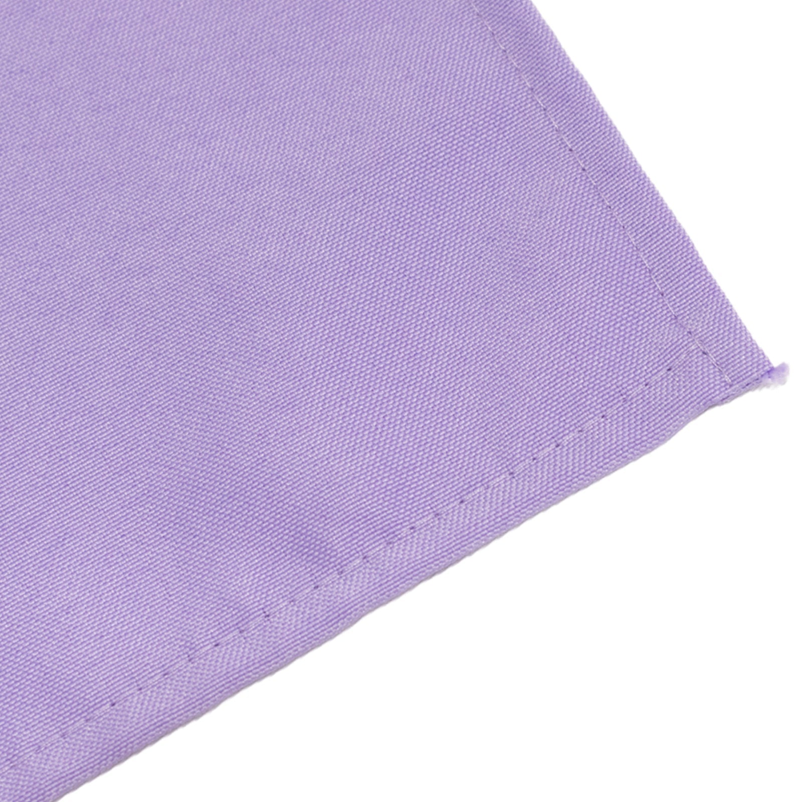 Premium Polyester 54"x54" Table Overlay Square Tablecloth Lavender Lilac - Stain and Wrinkle - Resistant 220GSM Table Topper - Bell Racket Store