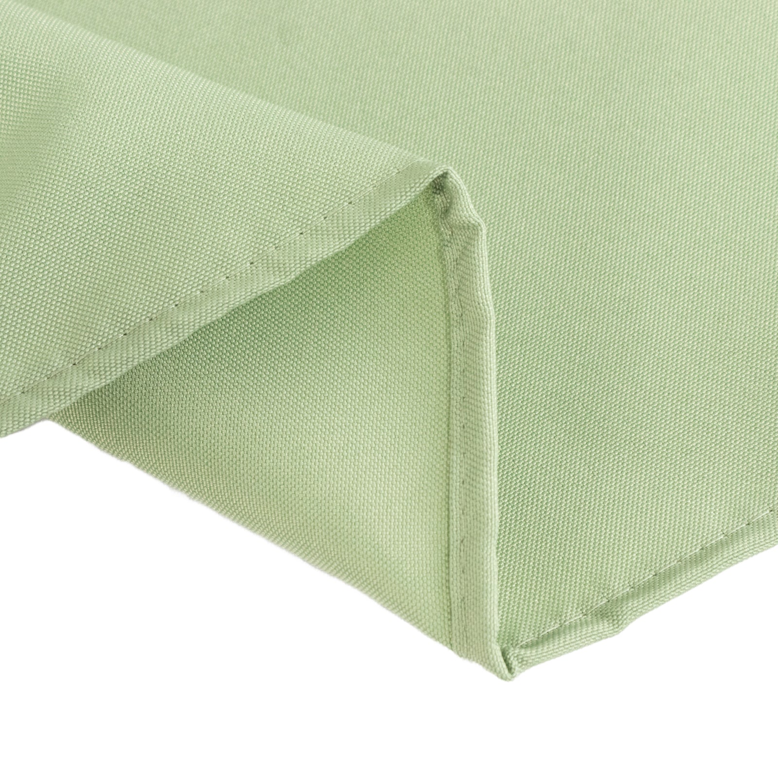 Premium Polyester 54"x54" Table Overlay Square Tablecloth Sage Green - Stain and Wrinkle - Resistant 220GSM Table Topper - Bell Racket Store
