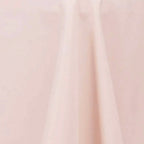 Premium Polyester 60"x102" Rectangle Tablecloth Blush - Durable 220GSM Wrinkle - Resistant Table Cover - Bell Racket Store