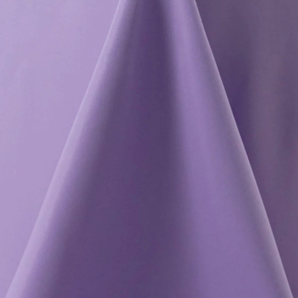 Premium Polyester 60"x102" Rectangle Tablecloth Lavender Lilac - Durable 220GSM Wrinkle - Resistant Table Cover - Bell Racket Store