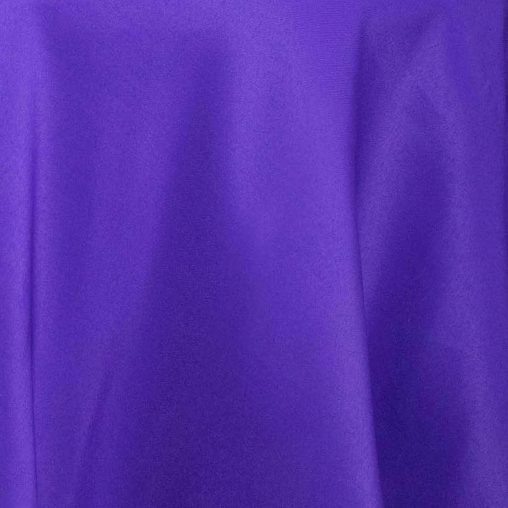 Premium Polyester 60"x102" Rectangle Tablecloth Purple - Durable 220GSM Wrinkle - Resistant Table Cover - Bell Racket Store