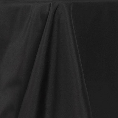 Premium Polyester 60"x126" Rectangle Tablecloth Black - Stain - Resistant 220GSM Finish for Special Events - NestOCart