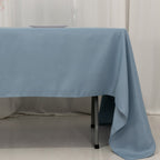 Premium Polyester 60"x126" Rectangle Tablecloth Dusty Blue - Stain - Resistant 220GSM Finish Table Cover - Bell Racket Store