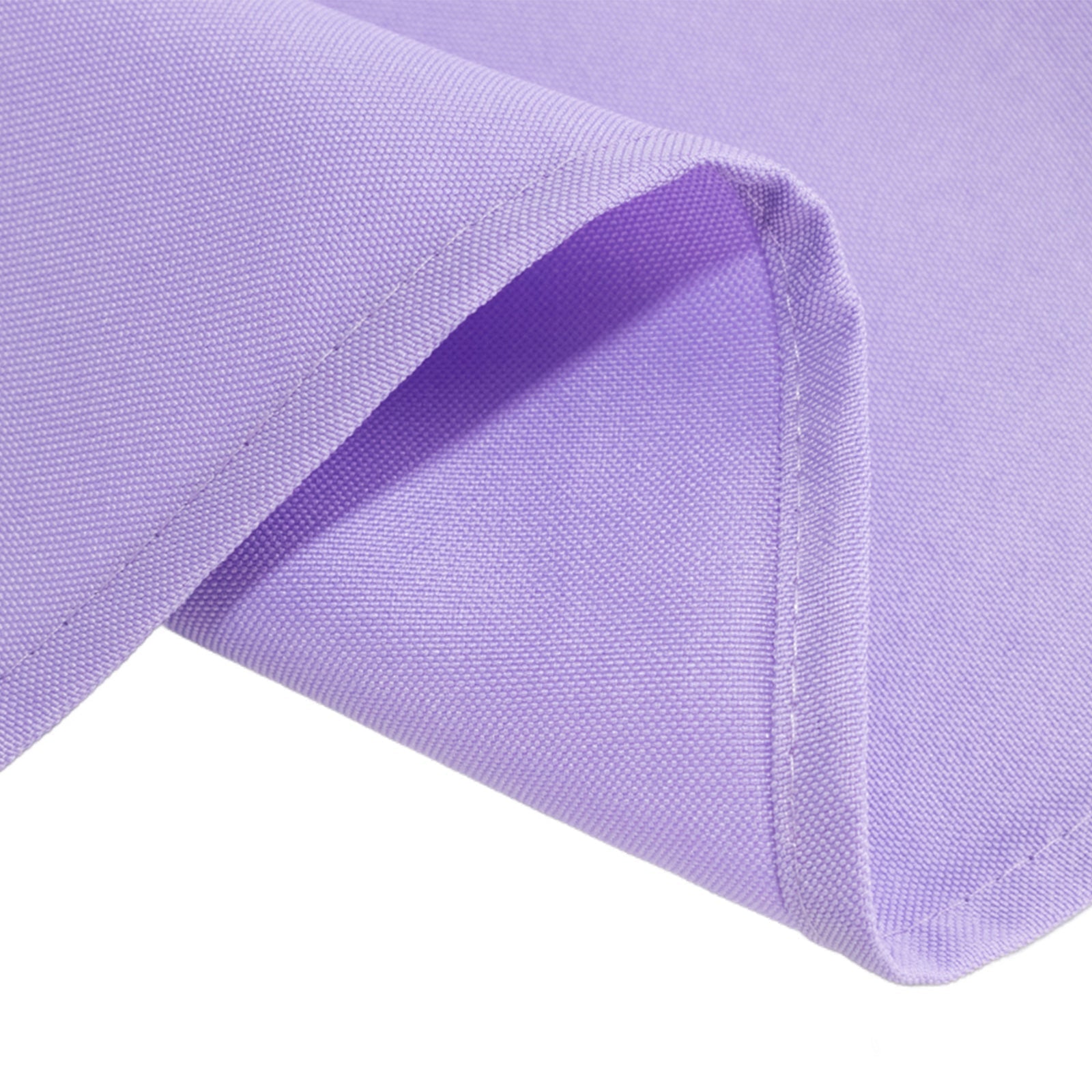 Premium Polyester 60"x126" Rectangle Tablecloth Lavender Lilac - Stain - Resistant 220GSM Finish Table Cover - Bell Racket Store