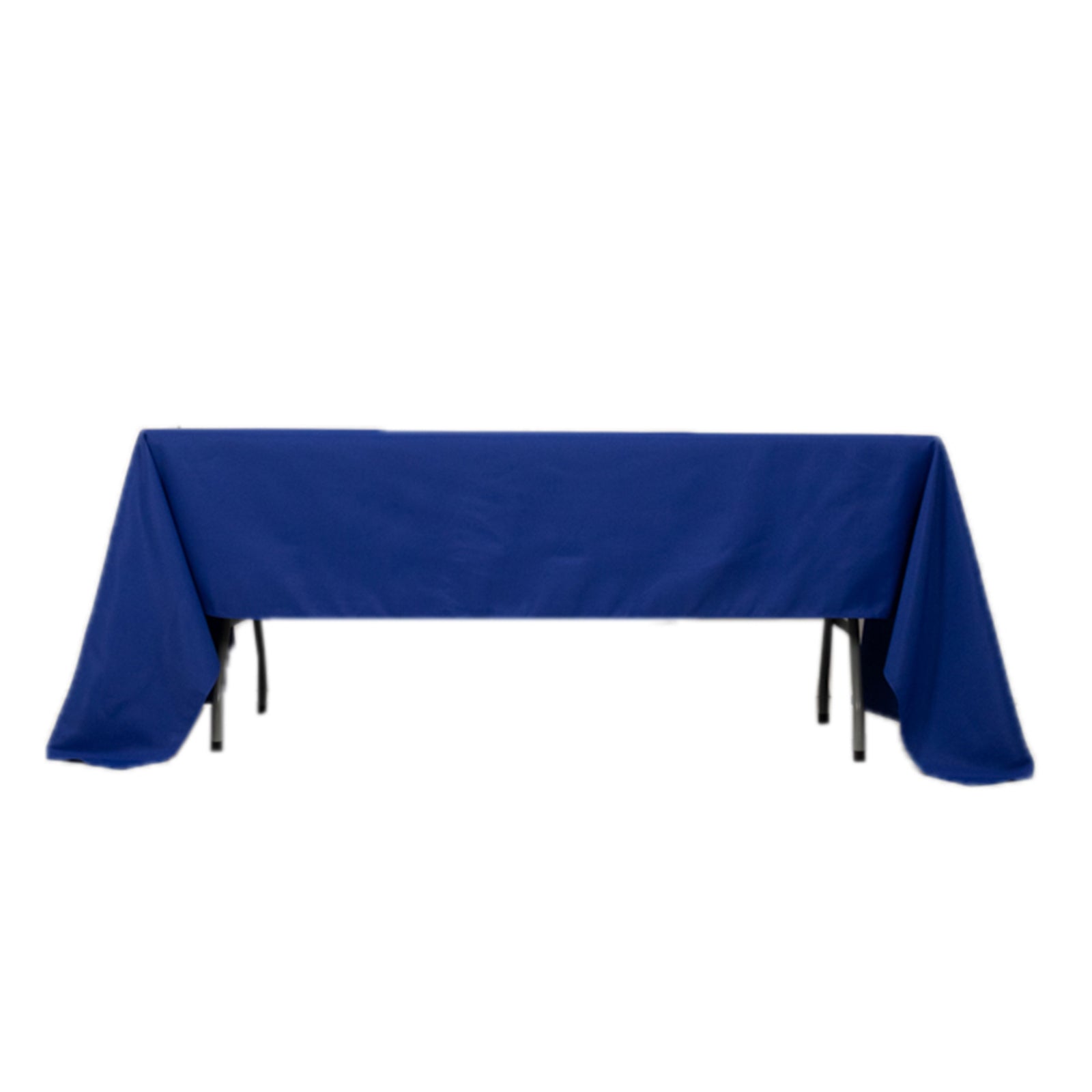 Premium Polyester 60"x126" Rectangle Tablecloth Royal Blue - Stain - Resistant 220GSM Finish Table Cover - Bell Racket Store