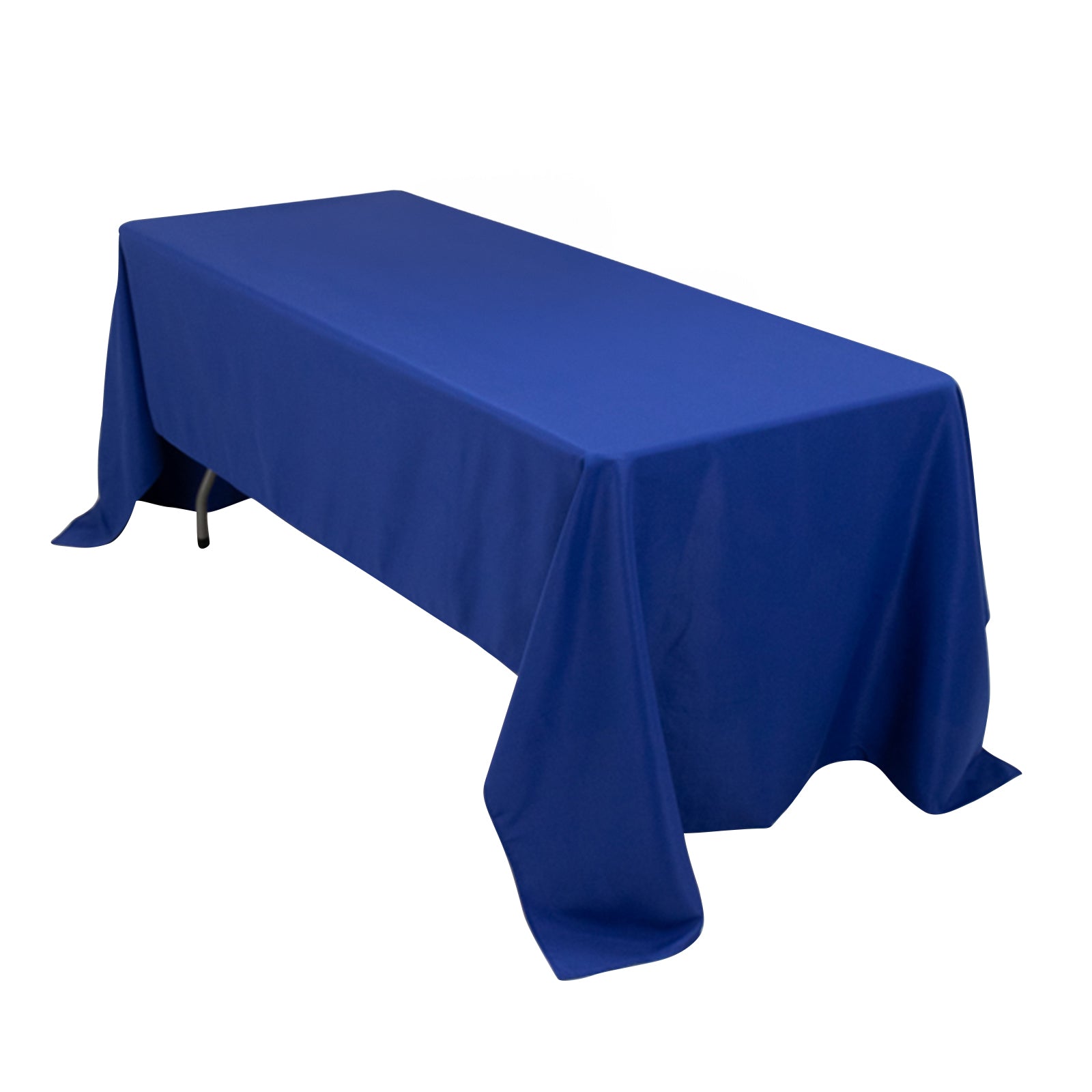 Premium Polyester 60"x126" Rectangle Tablecloth Royal Blue - Stain - Resistant 220GSM Finish Table Cover - Bell Racket Store