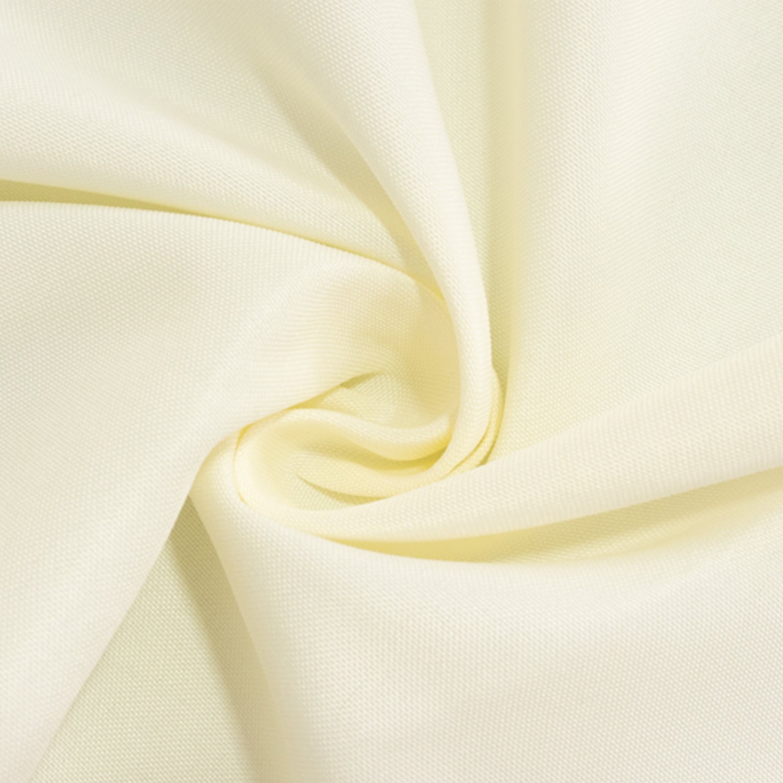 Premium Polyester 6ft Rectangle Tablecloth Ivory Durable Fitted 220GSM Table Cover - Bell Racket Store