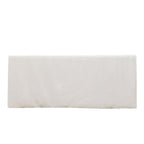 Premium Polyester 6ft Rectangle Tablecloth White Durable Fitted 220GSM Table Cover for Trade Shows & Events - Bell Racket Store