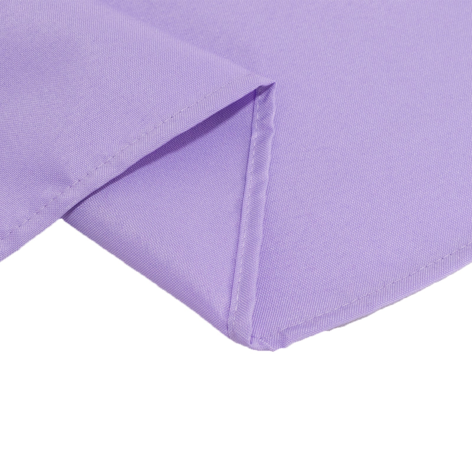 Premium Polyester 70"x70" Table Overlay Square Tablecloth Lavender Lilac 220GSM Wrinkle - Resistant Table Cover - Bell Racket Store