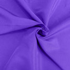 Premium Polyester 70"x70" Table Overlay Square Tablecloth Purple 220GSM Wrinkle - Resistant Table Cover - Bell Racket Store