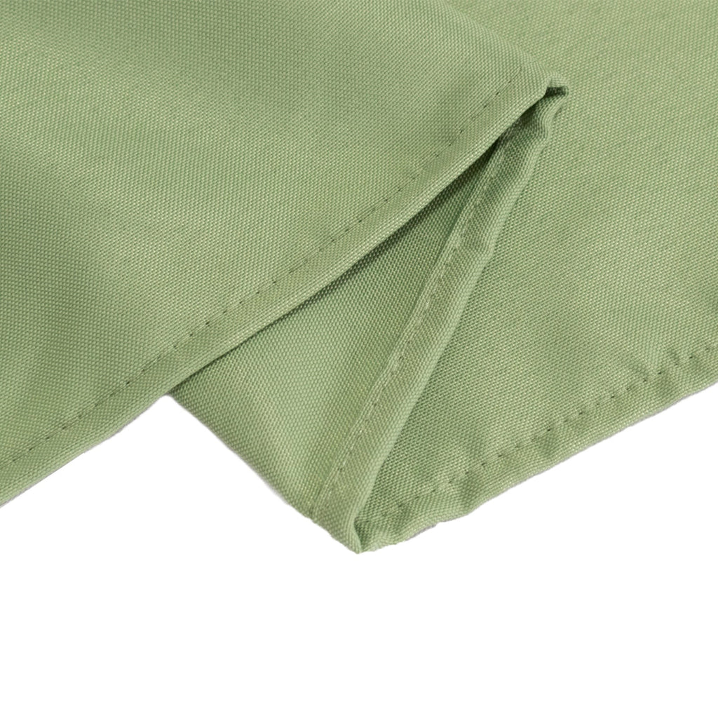 Premium Polyester 70"x70" Table Overlay Square Tablecloth Sage Green 220GSM Wrinkle - Resistant Table Cover - Bell Racket Store