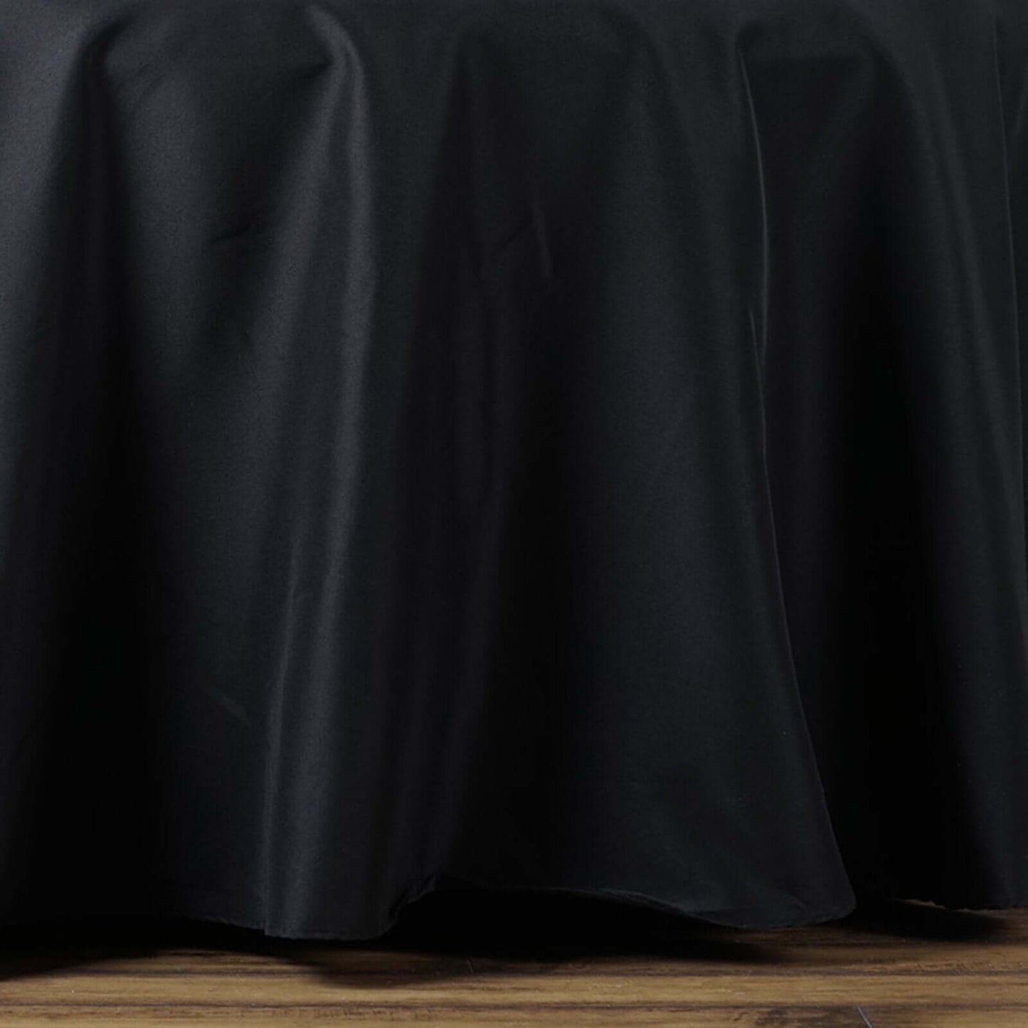 Premium Polyester 72"x120" Rectangle Tablecloth Black - 220GSM Stain - Resistant Table Cover - NestOCart