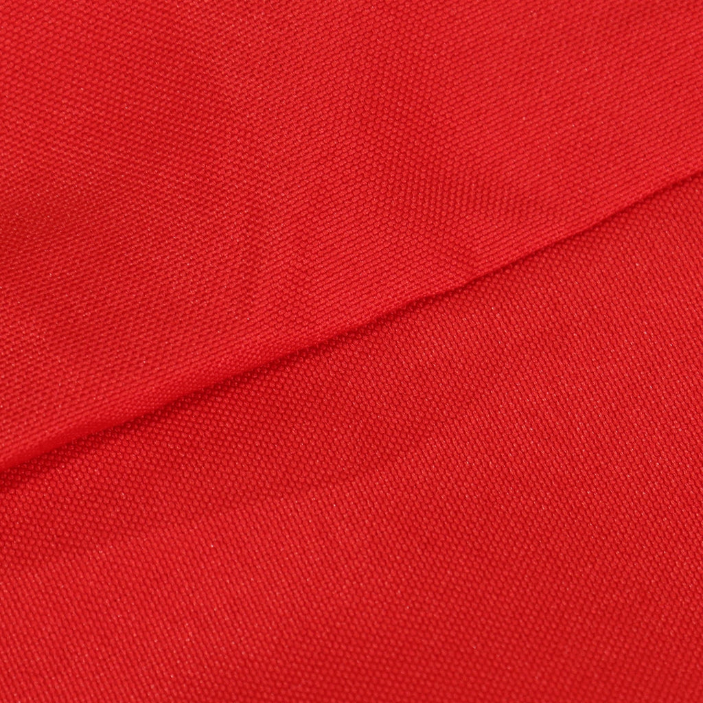 Premium Polyester 8ft Rectangle Tablecloth Red Durable Fitted 220GSM Table Cover - Bell Racket Store