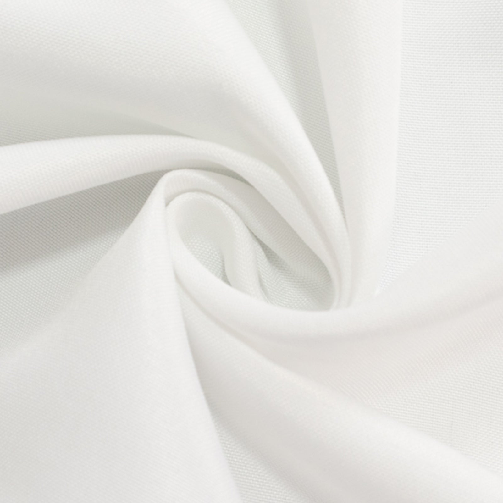 Premium Polyester 8ft Rectangle Tablecloth White Durable Fitted 220GSM Table Cover for Trade Shows & Events - Bell Racket Store