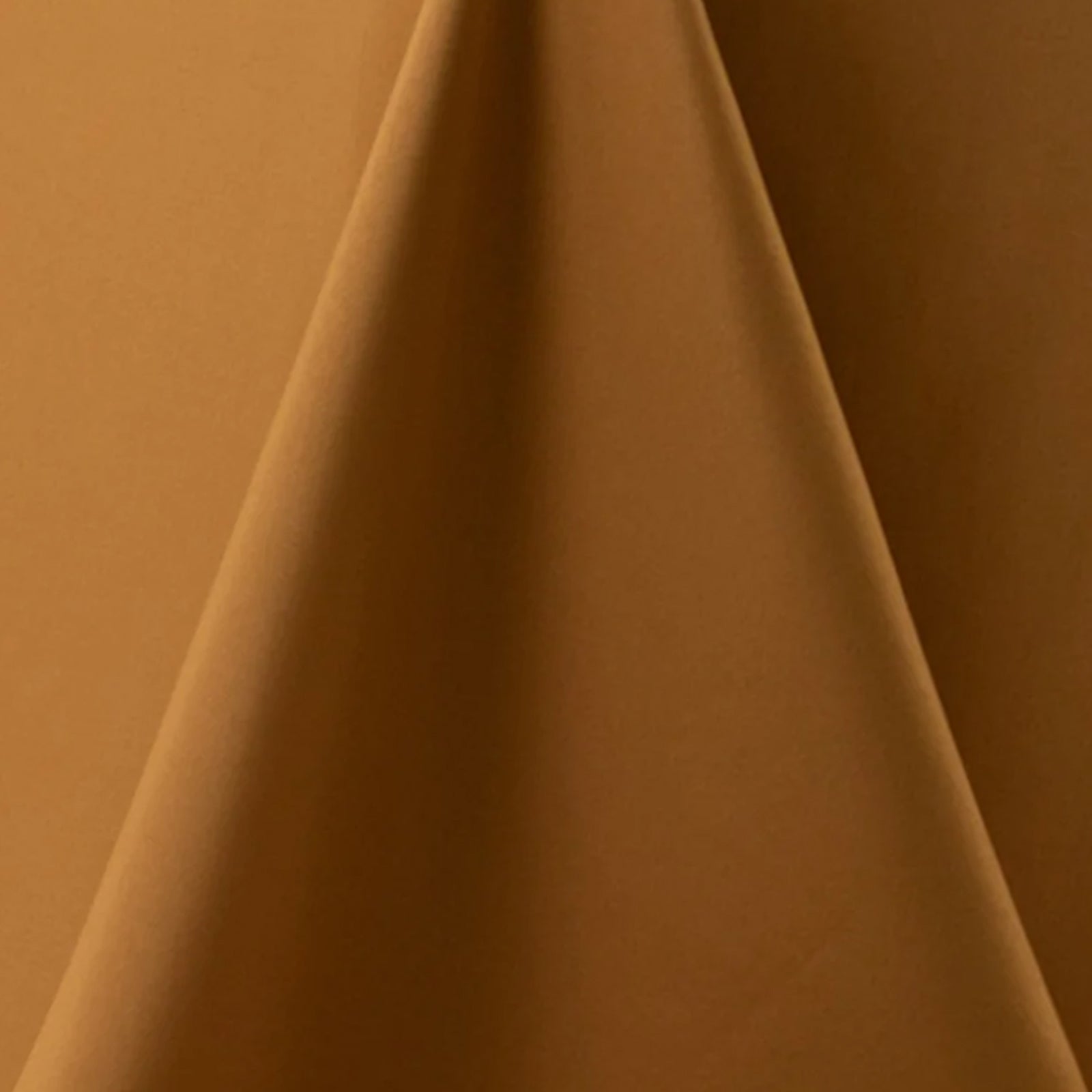 Premium Polyester 90" Round Tablecloth Gold - Stain and Wrinkle - Resistant 220GSM Table Cover for Weddings & Event Decor - Bell Racket Store