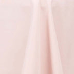 Premium Polyester 90"x132" Rectangle Tablecloth Blush - Seamless 220GSM Stain - Resistant Table Cover - Bell Racket Store