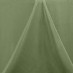 Premium Polyester 90"x132" Rectangle Tablecloth Dusty Sage Green - Seamless 220GSM Stain - Resistant Table Cover - Bell Racket Store